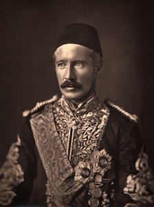 Generaal Charles George Gordon (1833-85) (fotogravure)